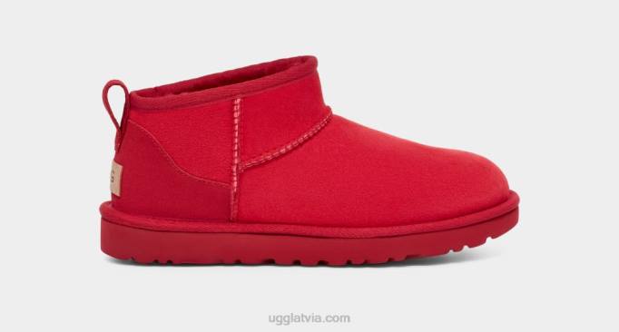 sievietes UGG klasisks ultra mini Z48J635 samba red tnl