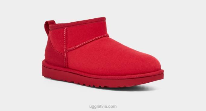 sievietes UGG klasisks ultra mini Z48J635 samba red tnl