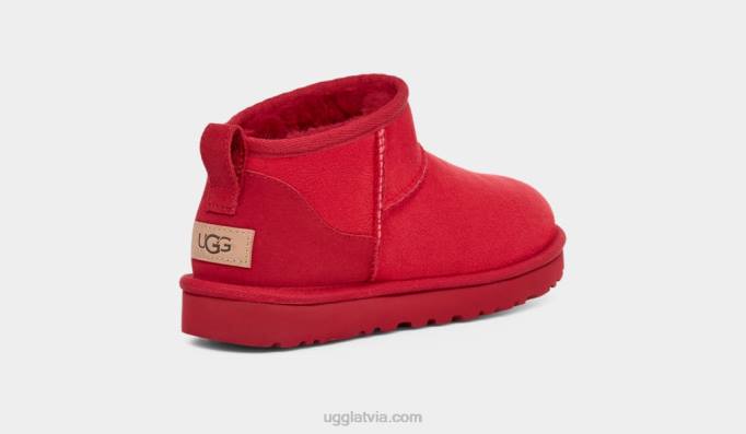 sievietes UGG klasisks ultra mini Z48J635 samba red tnl