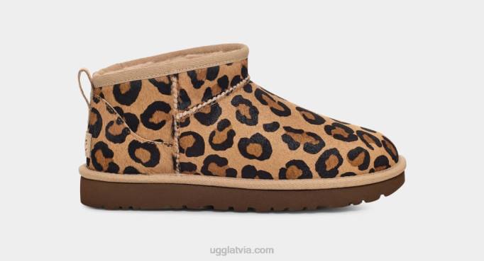 sievietes UGG klasisks ultra mini plankumains Z48J33 dabisks