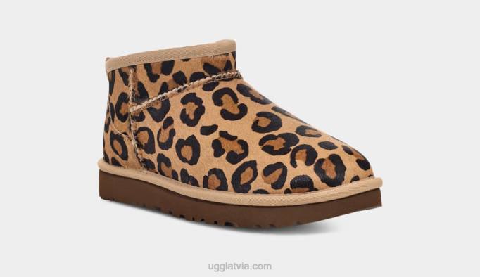 sievietes UGG klasisks ultra mini plankumains Z48J33 dabisks