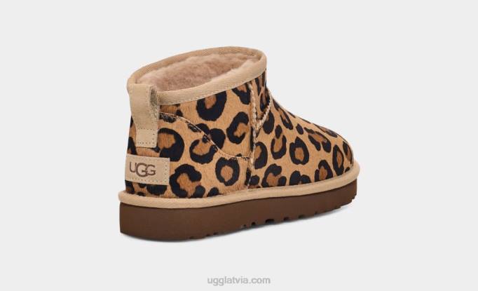 sievietes UGG klasisks ultra mini plankumains Z48J33 dabisks