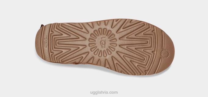 sievietes UGG mini bailey bow ii boot Z48J359 kastanis