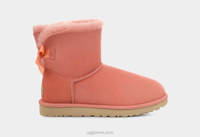 sievietes UGG mini bailey bow ii boot Z48J38 crabshell