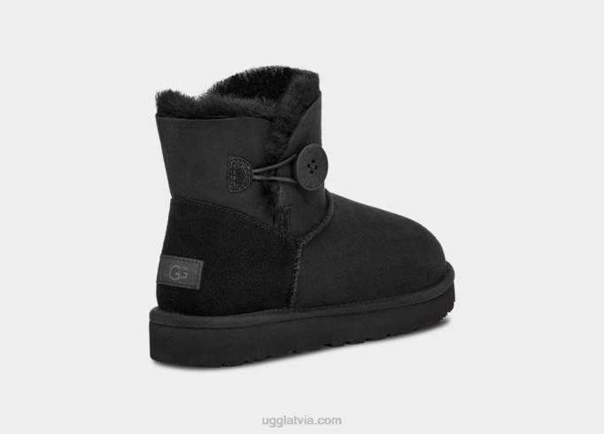 sievietes UGG mini bailey button ii boot Z48J364 melns