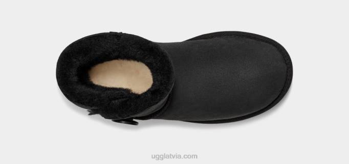 sievietes UGG mini bailey button ii boot Z48J364 melns