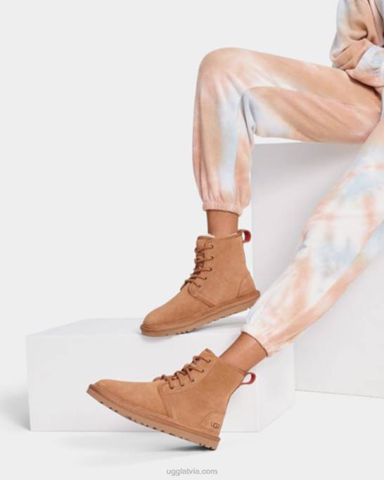 sievietes UGG neumel augsts Z48J721 kastanis