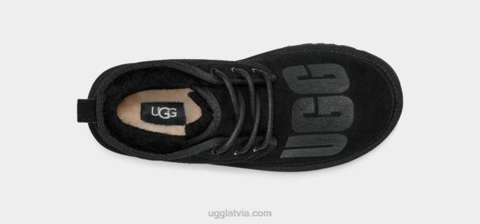 sievietes UGG neumel izkliedes grafika Z48J725 melns