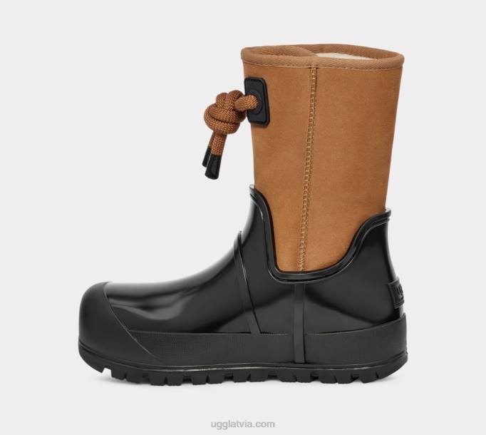 sievietes UGG raincloud mežģīņu zamšādas Z48J36 kastanis
