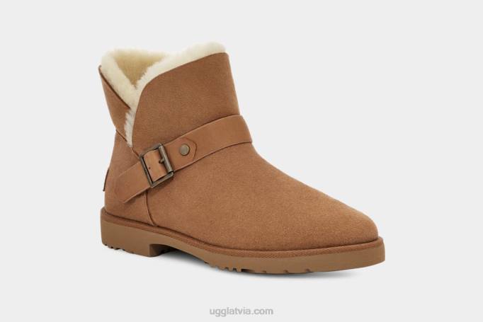 sievietes UGG romantiski īsa sprādze Z48J2129 kastanis