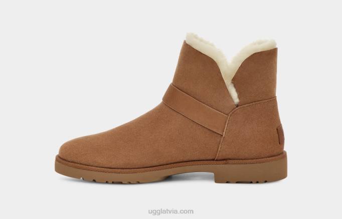 sievietes UGG romantiski īsa sprādze Z48J2129 kastanis
