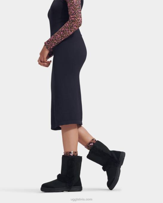 sievietes UGG saules uzliesmojums īss Z48J61 melns