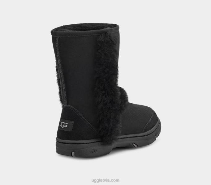 sievietes UGG saules uzliesmojums īss Z48J61 melns