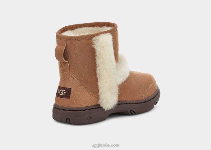 sievietes UGG sunburst mini Z48J571 kastanis
