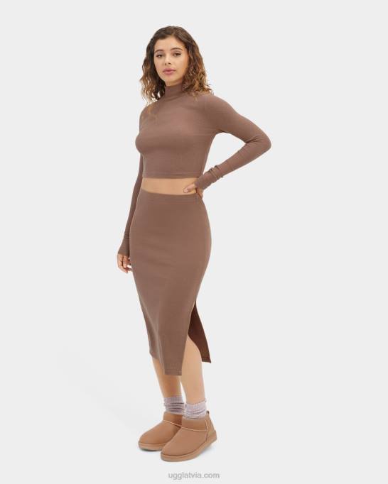 sievietes UGG Gianni rievoti svārki Z48J1094 bruņurupucis