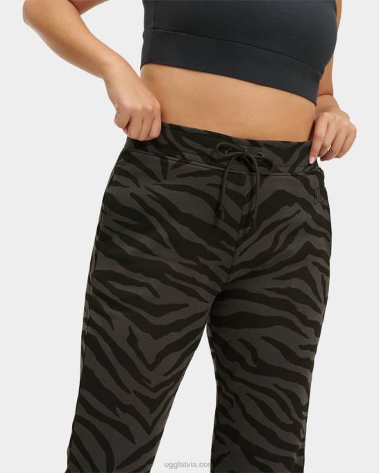 sievietes UGG daniella treniņbikses zebra Z48J1317 melnā zebra
