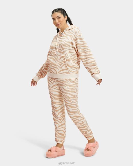sievietes UGG daniella treniņbikses zebra Z48J1318 baltā zebra