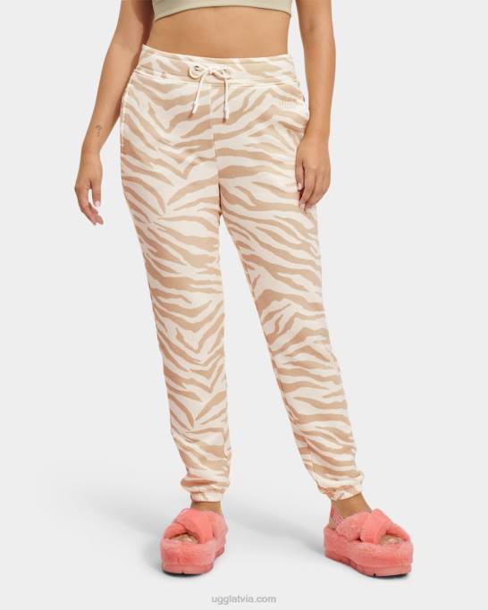 sievietes UGG daniella treniņbikses zebra Z48J1318 baltā zebra