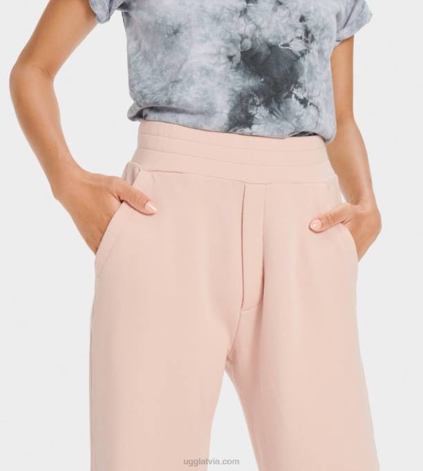 sievietes UGG gabi platas bikses Z48J130 rožūdens