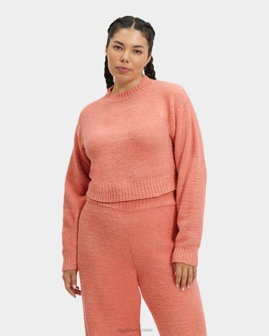 sievietes UGG Hedija džemperis ar izgriezumu Z48J1156 tuksneša koraļļi