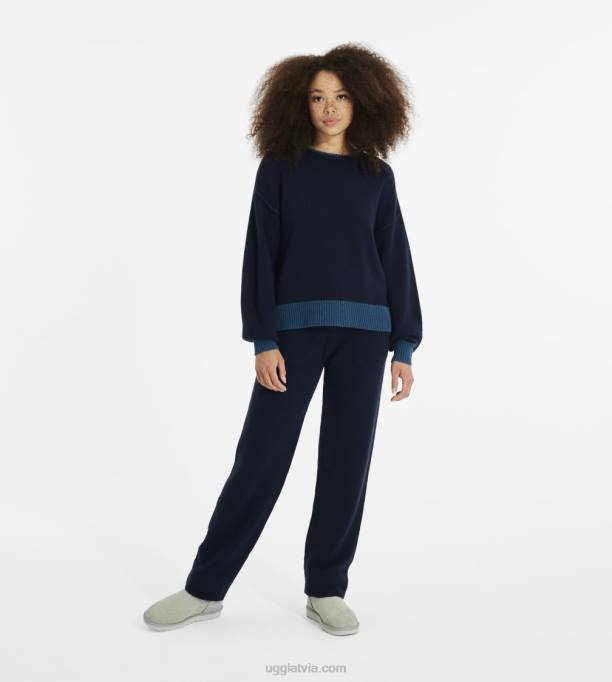 sievietes UGG Renata kašmira maisījuma džemperis Z48J131 flote