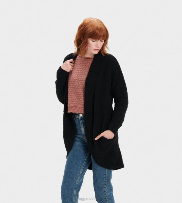 sievietes UGG fremonta jaka Z48J1042 melns