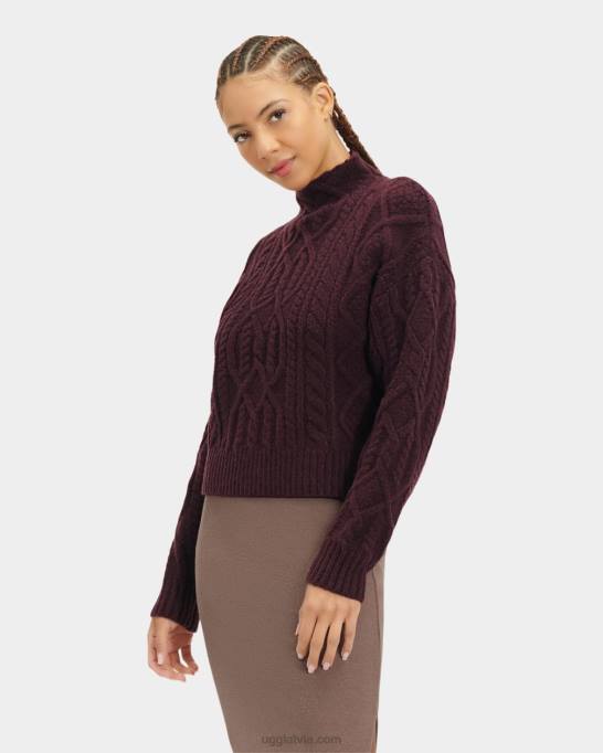 sievietes UGG janae kabeļa adīts džemperis Z48J95 att