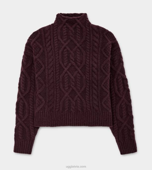 sievietes UGG janae kabeļa adīts džemperis Z48J95 att