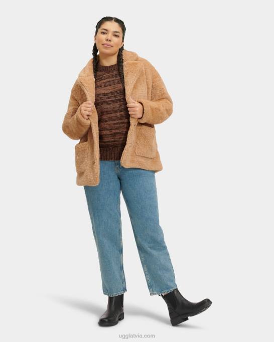 sievietes UGG shailee sherpa ceļojumu jaka Z48J1162 oolong