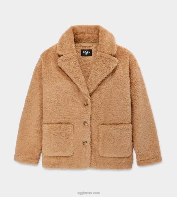 sievietes UGG shailee sherpa ceļojumu jaka Z48J1162 oolong