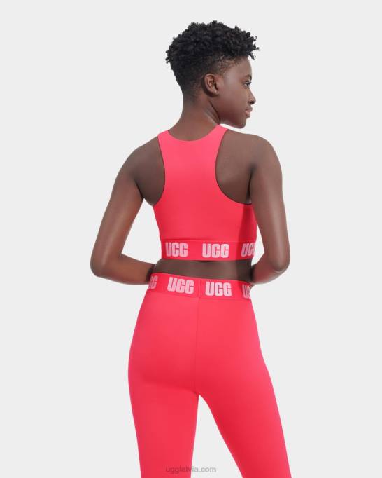 sievietes UGG wilmina logo bralete Z48J1020 flamingo rozā