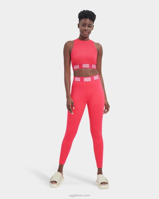 sievietes UGG wilmina logo bralete Z48J1020 flamingo rozā