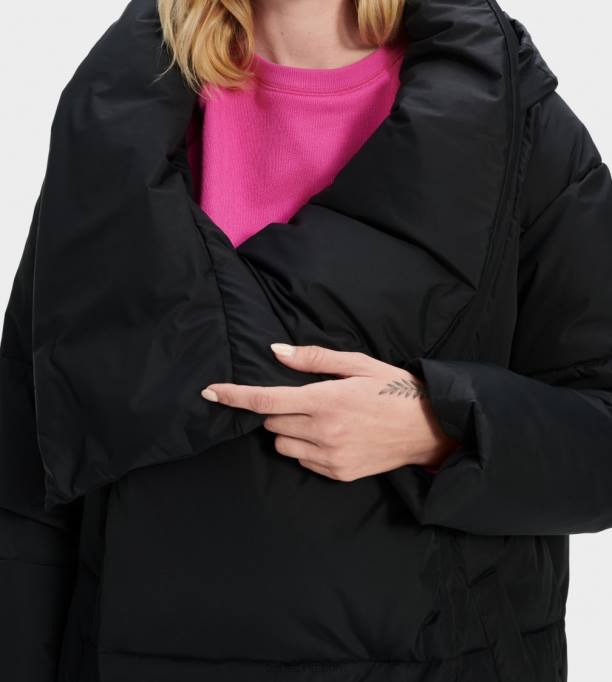 sievietes UGG Catherina puffer jaka Z48J174 melns