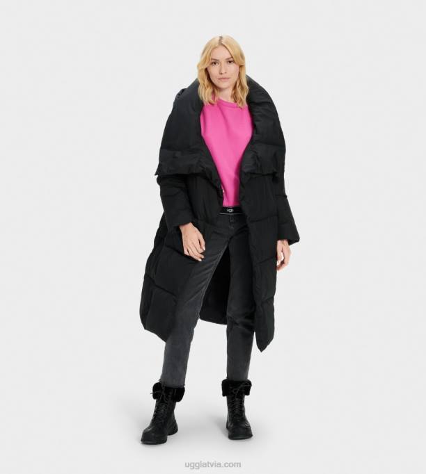sievietes UGG Catherina puffer jaka Z48J174 melns