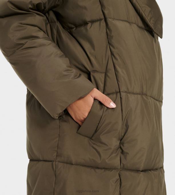 sievietes UGG Catherina puffer jaka Z48J2243 eikalipta aerosols