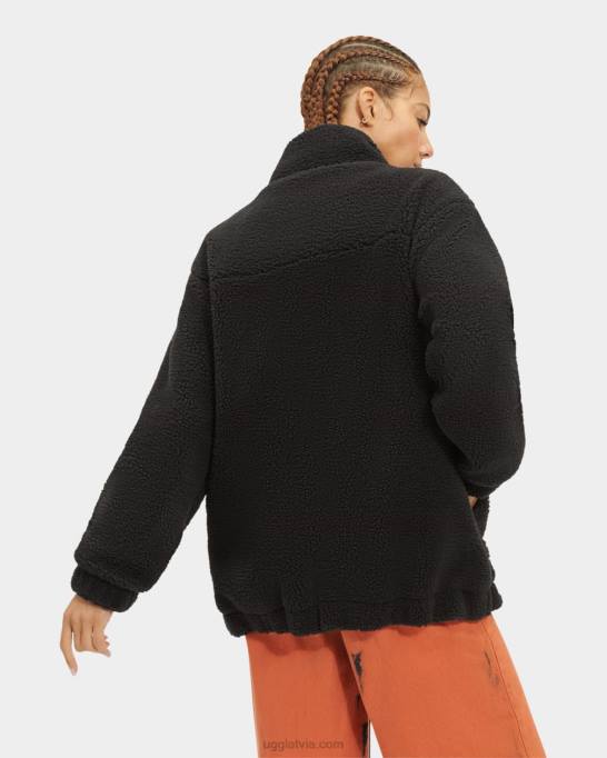 sievietes UGG Raquelle jaka Z48J2067 melns/krēms