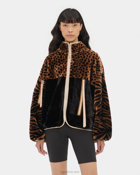 sievietes UGG marlēna šerpa jaka animalia Z48J1296 sviestmaizi