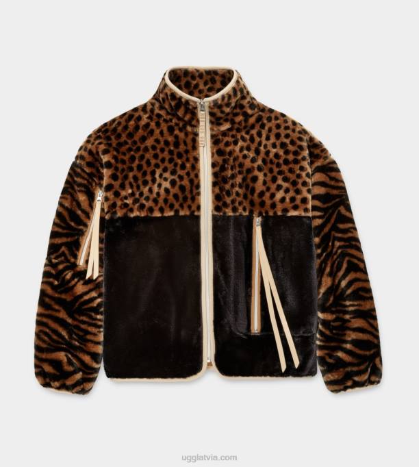 sievietes UGG marlēna šerpa jaka animalia Z48J1296 sviestmaizi