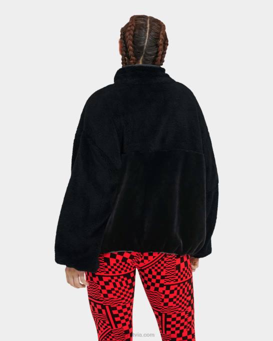 sievietes UGG marlēna šerpa jaka ii Z48J1015 melns