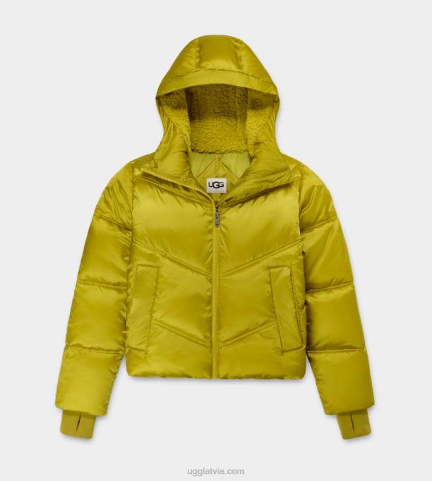sievietes UGG ronney cropped puffer jaka Z48J183 izbaudiet