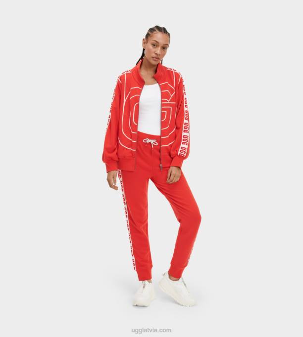 sievietes UGG sapņu jaka Z48J118 aura sarkana