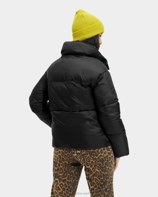 sievietes UGG vickie puffer jaka Z48J2066 melns