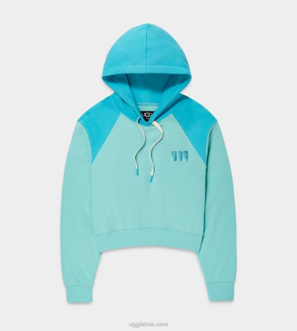 sievietes UGG Mallory apgriezts kapuci Z48J1132 laguna