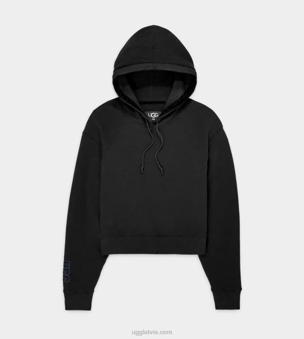 sievietes UGG Mallory apgriezts kapuci Z48J999 melns