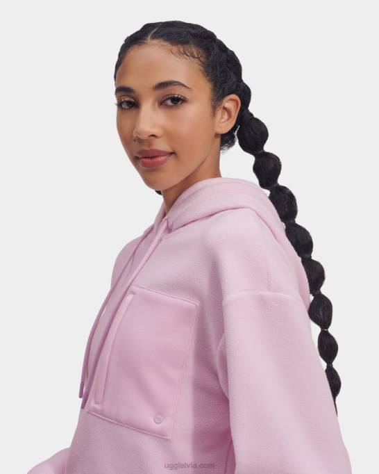 sievietes UGG Myley Sherpa kapuci Z48J880 putekļains ceriņš