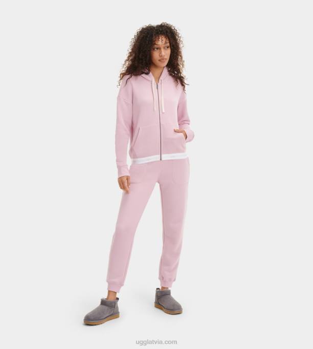 sievietes UGG Sena kapuci ar rāvējslēdzēju Z48J2241 lavandas brīze