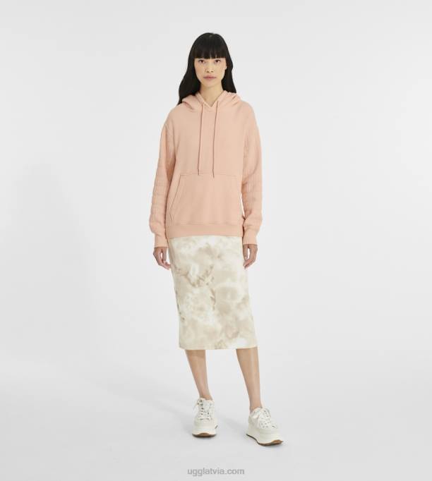 sievietes UGG Tatiana logo kapuci Z48J1186 rozā krēsla