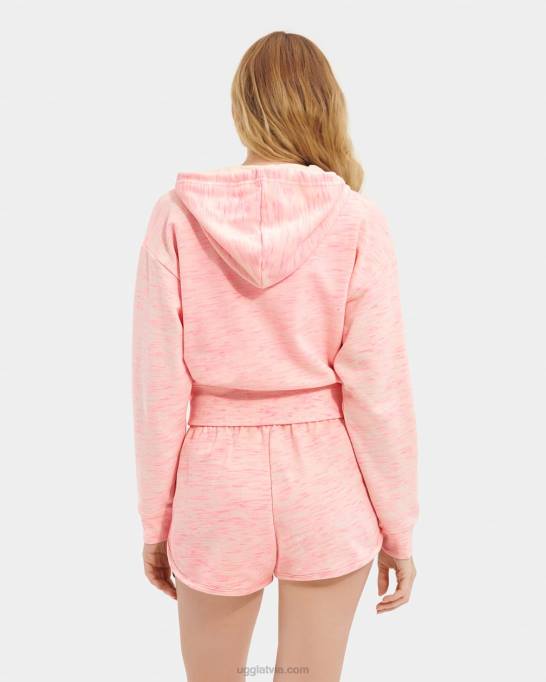 sievietes UGG camari hoodie melanžs Z48J1140 nimbus neona melanža