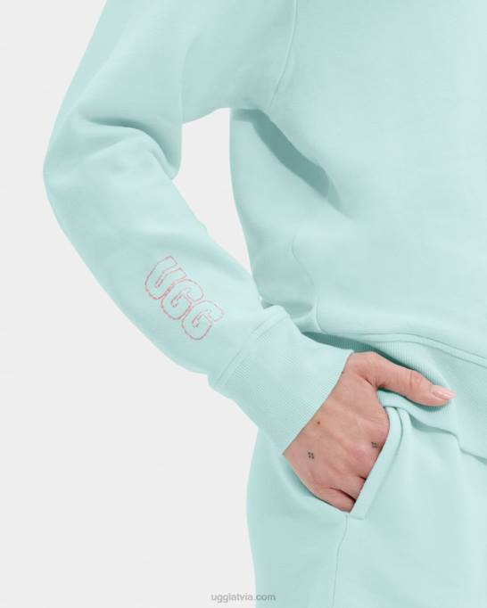 sievietes UGG denīzes crewneck Z48J1085 kristāla ezers