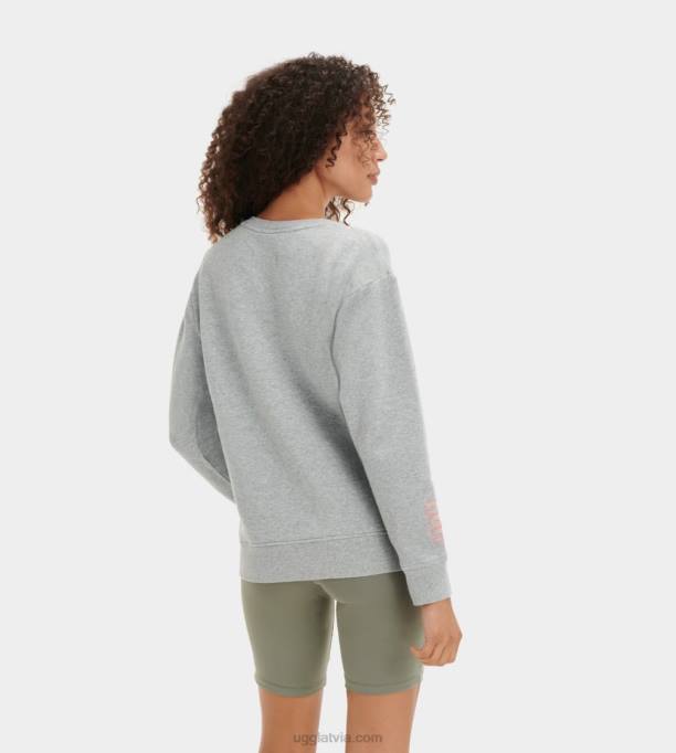 sievietes UGG denīzes crewneck Z48J1086 pelēki virši
